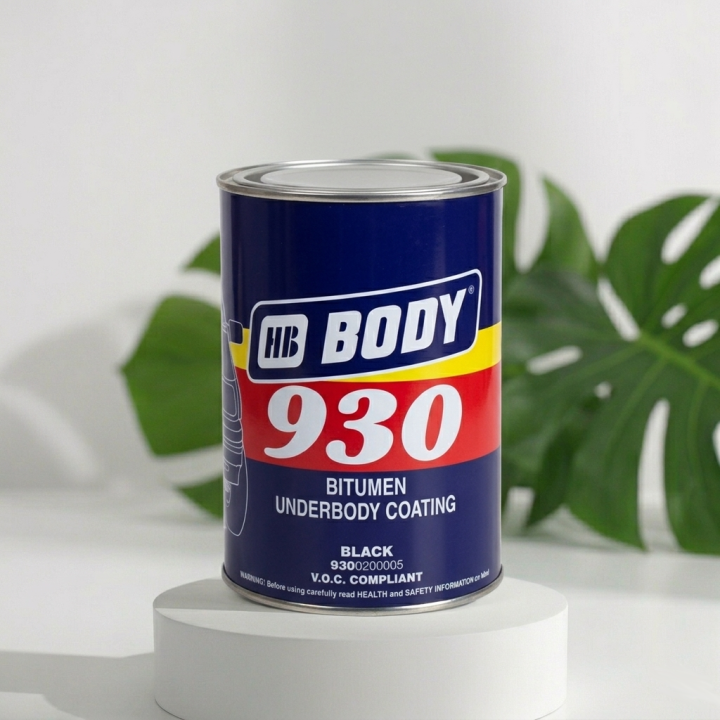 Антикоррозийное покрытие BODY 930 (черный) мастика антикор-антигравий