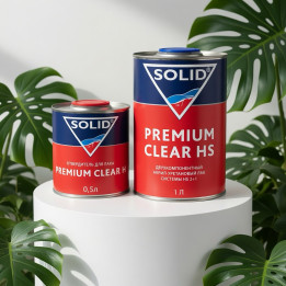 Жесткий лак Solid Premium Clear HS