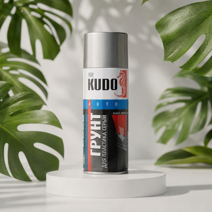 Грунт для пластика серый «Kudo»