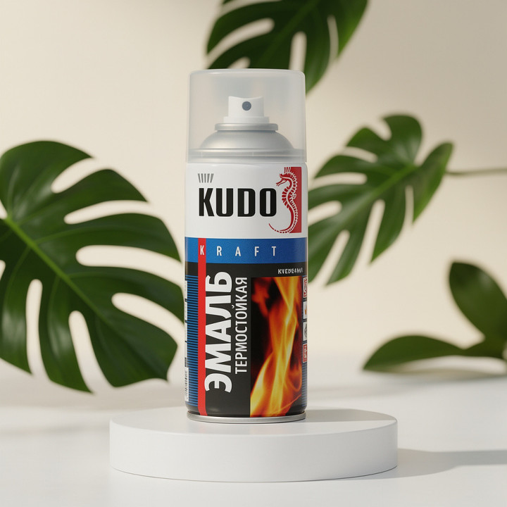 Эмаль термостойкая «Kudo»