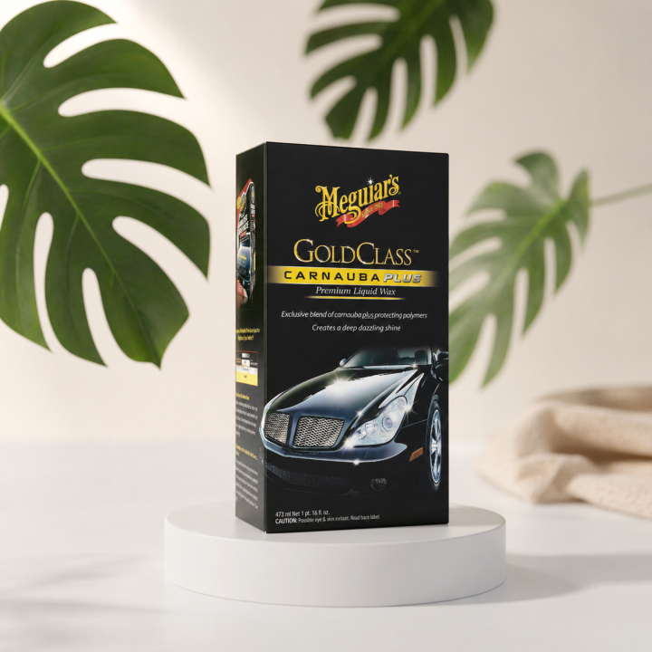 G7016 Meguiars Carnauba Plus Полироль-воск Gold Class Liquid Car Wax