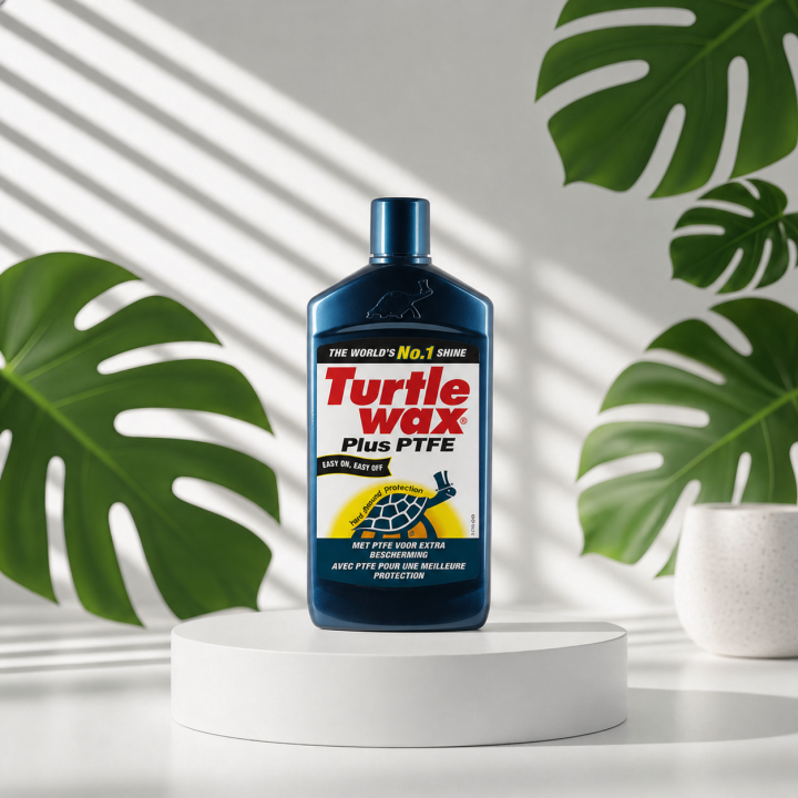 Бесцветный восковой полироль «Turtle Wax» с тефлоном