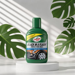 Полироль-гель «Turtle Wax» Черная молния (Black in a flash)